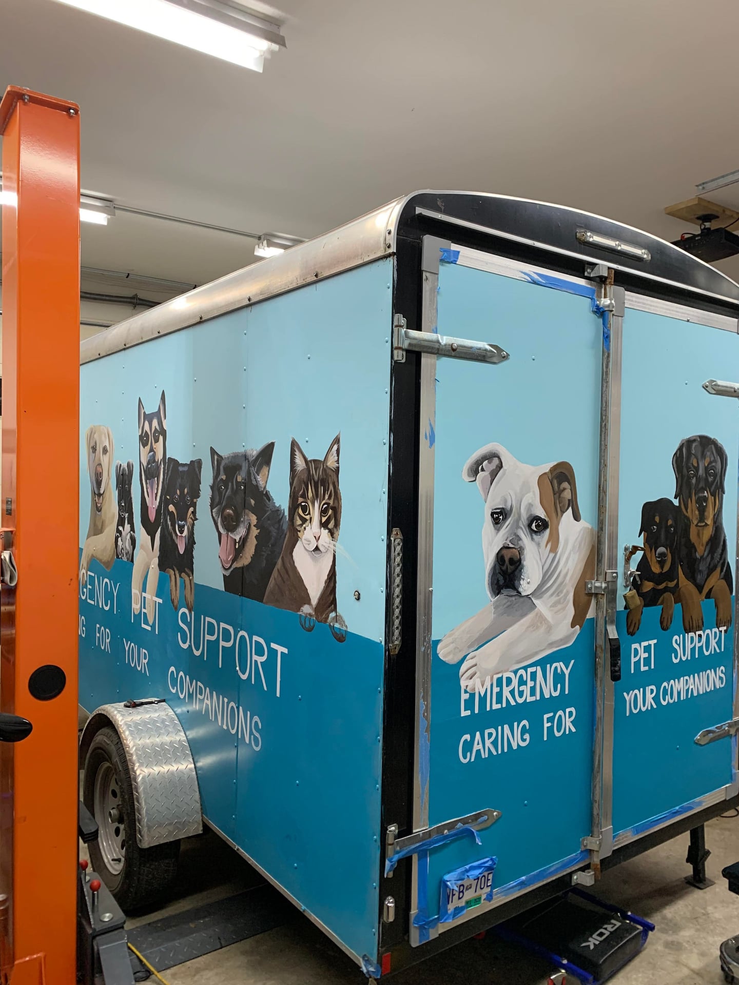 Pet Rescue Mural